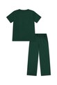Polo Ralph Lauren piżama bawełniana dziecięca 9P0278 zielony AW25