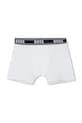 Chłopiec BOSS bokserki dziecięce 3-pack J52651.162.174 biały