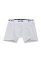 Băieți BOSS boxeri copii 3-pack J52663.102.150 gri