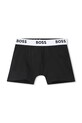 Αγορίστικα Παιδικά μποξεράκια BOSS 3-pack J52663.102.150 μαύρο