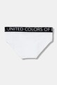 Chłopiec United Colors of Benetton slipy dziecięce 2-pack 3OP80S484.G.Reprop.9BYA biały