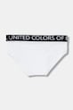 Băieți United Colors of Benetton slip copii 2-pack 3OP80S484.G.Reprop.9BYA alb