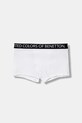 United Colors of Benetton bokserki dziecięce 2-pack Planet friendly biały 3OP80X230.G.Reprop.9BYA