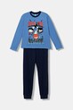 Детская хлопковая пижама United Colors of Benetton комплект голубой 3VR50P08V.G.seasonal