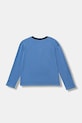 United Colors of Benetton set de pijama de bumbac pentru copii albastru 3VR50P08V.G.seasonal