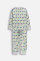 Пижамный комплект с хлопком для младенцев Coccodrillo ZC5448112PJS серый AW25