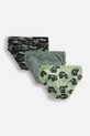Coccodrillo slipy bawełniane dziecięce 3-pack ZC5409305PAN multicolor AW25