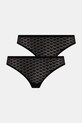 Emporio Armani Underwear brazyliany 2-pack dzianina czarny EW000402.AF15358