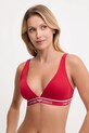 Бюстгальтер Emporio Armani Underwear гладкий червоний EW000436.AF15345