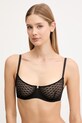 Emporio Armani Underwear biustonosz drobny wzór czarny EW000440.AF15358
