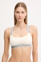 Emporio Armani Underwear komplet - biustonosz i brazyliany EW001905.AF15345 beżowy AW25