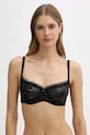 Podprsenka Emporio Armani Underwear s kosticami čierna EW001930.AF15898