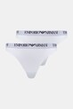 Emporio Armani Underwear stringi 2-pack dzianina biały EW000402.AF13033