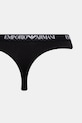 Odzież Emporio Armani Underwear stringi 2-pack EW000402.AF13033 czarny