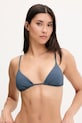 Calvin Klein bikini felső melltartó merevítő nélkül szürke LV00Q62697