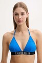 Calvin Klein bikini felső melltartó merevítő nélkül kék LV00Q62750