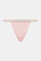 Juicy Couture tanga 3 PACK RIBBED MICROFIBRE THONG 3-pack JCTTH125982 negru AW25