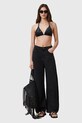 AllSaints biustonosz kąpielowy SAPH W014WC czarny