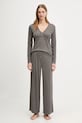Pyžamo Karl Lagerfeld ESSENTIAL sada šedá A3W45005