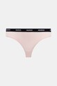 HUGO stringi 3-pack TRIPLET THONG STRIPE 50545680 różowy AW25