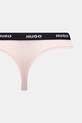 HUGO stringi 3-pack TRIPLET THONG STRIPE 50545680 różowy