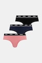 HUGO figi 3-pack bawełna czarny 50545694
