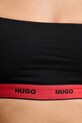 HUGO bustieră din bumbac cu elastan TWIN BRALETTE DESIGN 50545712