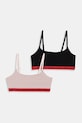 HUGO biustonosz 2-pack TWIN BRALETTE DESIGN dzianina czerwony 50545712
