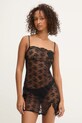 Ночная рубашка Guess LOUISE кружево чёрный O5YX00.KCVX0
