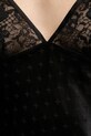 Chantelle top de pijama de mătase XPLICIT negru C01VI5