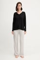 Піжамний лонгслів Chantelle LORAINE FNALJ0 чорний AW25
