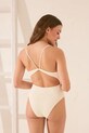 women'secret jednoczęściowy strój kąpielowy beżowy 5529103