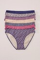 women'secret figi 7-pack 4939019 fioletowy AW25