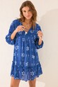 women'secret sukienka plażowa niebieski 5549959