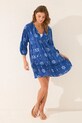 women'secret sukienka plażowa niebieski 5549959