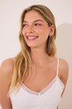 Odzież women'secret piżama bawełniana 3599207 biały