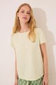 women'secret piżama bawełniana 3599211 zielony AW25