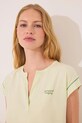 Odzież women'secret piżama bawełniana 3599219 zielony