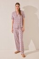 Pyžamo women'secret látka ružová 4859414