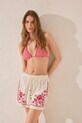women'secret pantaloni scurți de pijama fund alb 3709679