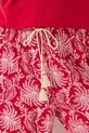 Odzież women'secret spodnie piżamowe 3709677 bordowy