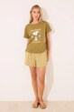 women'secret piżama bawełniana SNOOPY 3139899