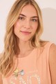 Ruházat women'secret pizsama SNOOPY 3139890 narancssárga