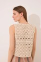 women'secret kamizelka bawełniana brązowy 3149938