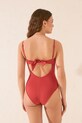 women'secret egyrészes fürdőruha 5529098 burgundia