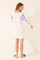 women'secret sukienka plażowa bawełniana 5549942 granatowy