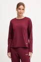 Βαμβακερές πιτζάμες United Colors of Benetton 35VB3P048 μπορντό AW25