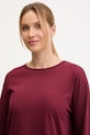 Bavlnené pyžamo United Colors of Benetton burgundské 35VB3P048
