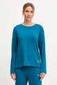 United Colors of Benetton piżama bawełniana 35VB3P048 niebieski AW25