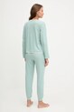Хлопковая пижама United Colors of Benetton 30963P049 бирюзовый AW25